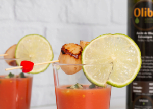 Surpreenda no Dia dos Namorados com uma receita para o Dia dos Namorados com Ostras e Olibi: ostras com Azeite Olibi e shot de margarita.