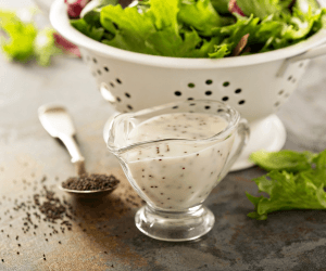 Confira esta e outras receitas de molhos para salada a base de azeite Olibi!